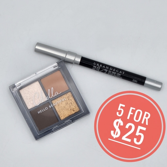 đ´5/$25 NEW! Chella La Vie Neutral Eyeshadow Palette + Urban Decay 24/7 Eyeliner